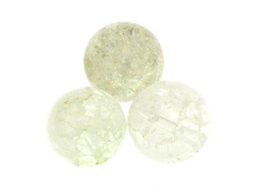 KAMIEŃ KRYSZTAŁ LODOWY ZIELONY 14MM (1SZT)