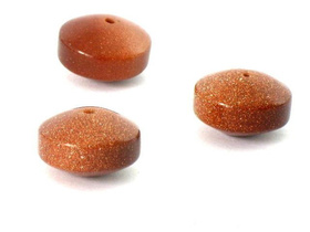 Kamień piasek pustyni dysk 16x10mm 1szt