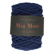 MiaMote™ Extra Lush Line sznurek bawełniany lapis lazuli 7mm ~25mb