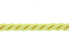 Sznurek Skręcany Wiskozowy Kremowy 5mm 1m